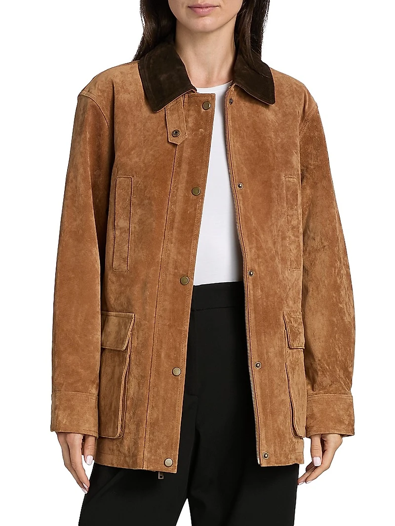 Suede Barn Jacket