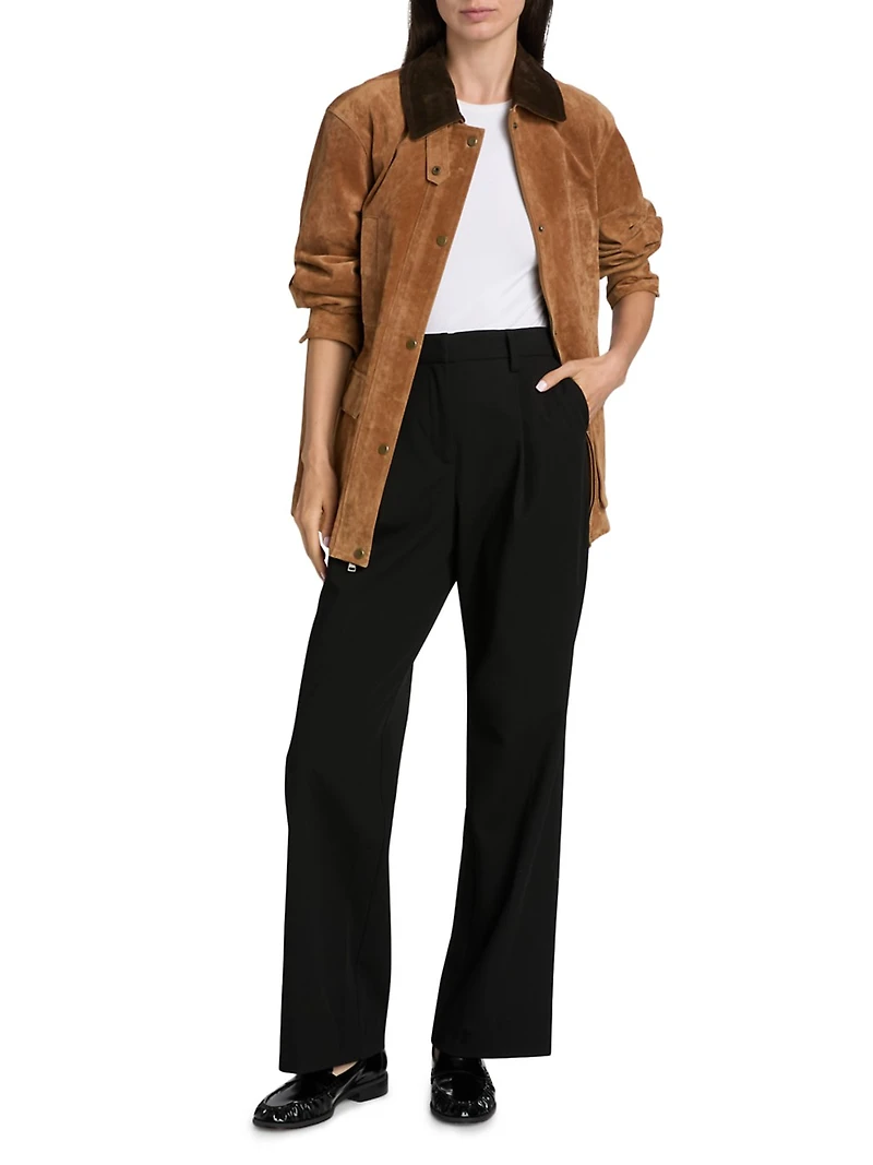 Suede Barn Jacket