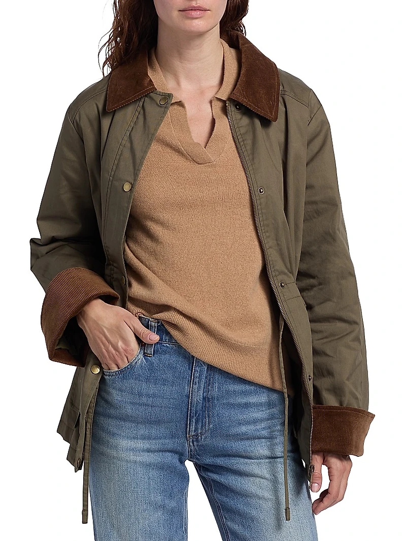 Cinched Barn Jacket