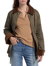Cinched Barn Jacket