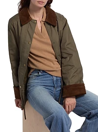 Cinched Barn Jacket