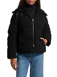 Quilted Down Puffer Jacket