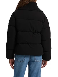 Quilted Down Puffer Jacket