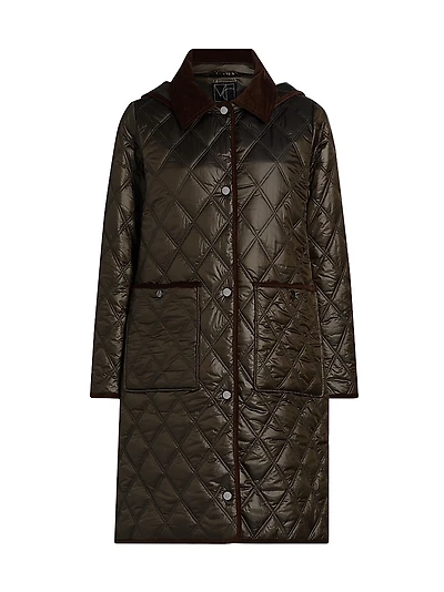 Quilted Hooded Jacket