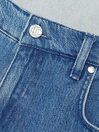 Faye Ombré High-Rise Wide-Leg Jeans