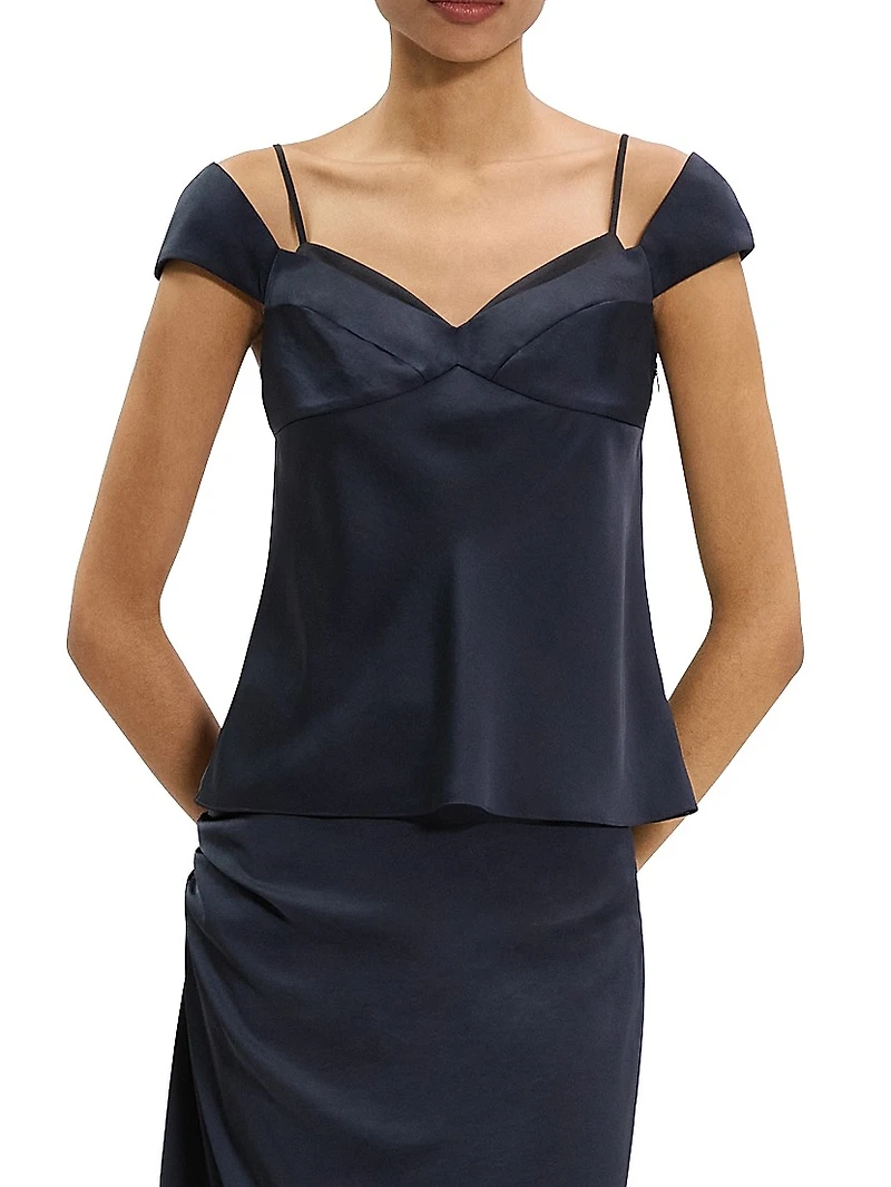 Layered Sweetheart Cami Top