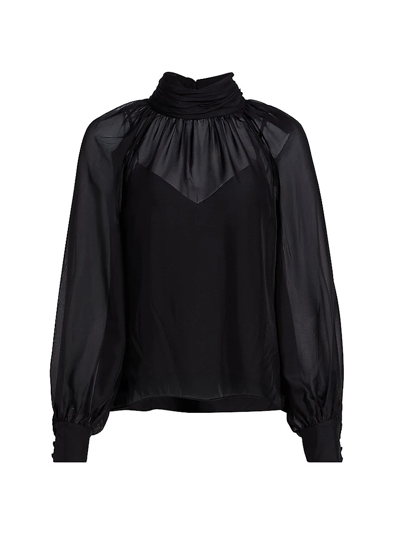 Alyssa Silk Blouse