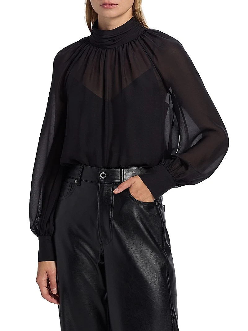 Alyssa Silk Blouse