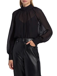 Alyssa Silk Blouse