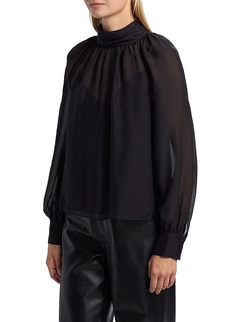 Alyssa Silk Blouse