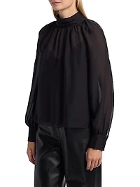 Alyssa Silk Blouse