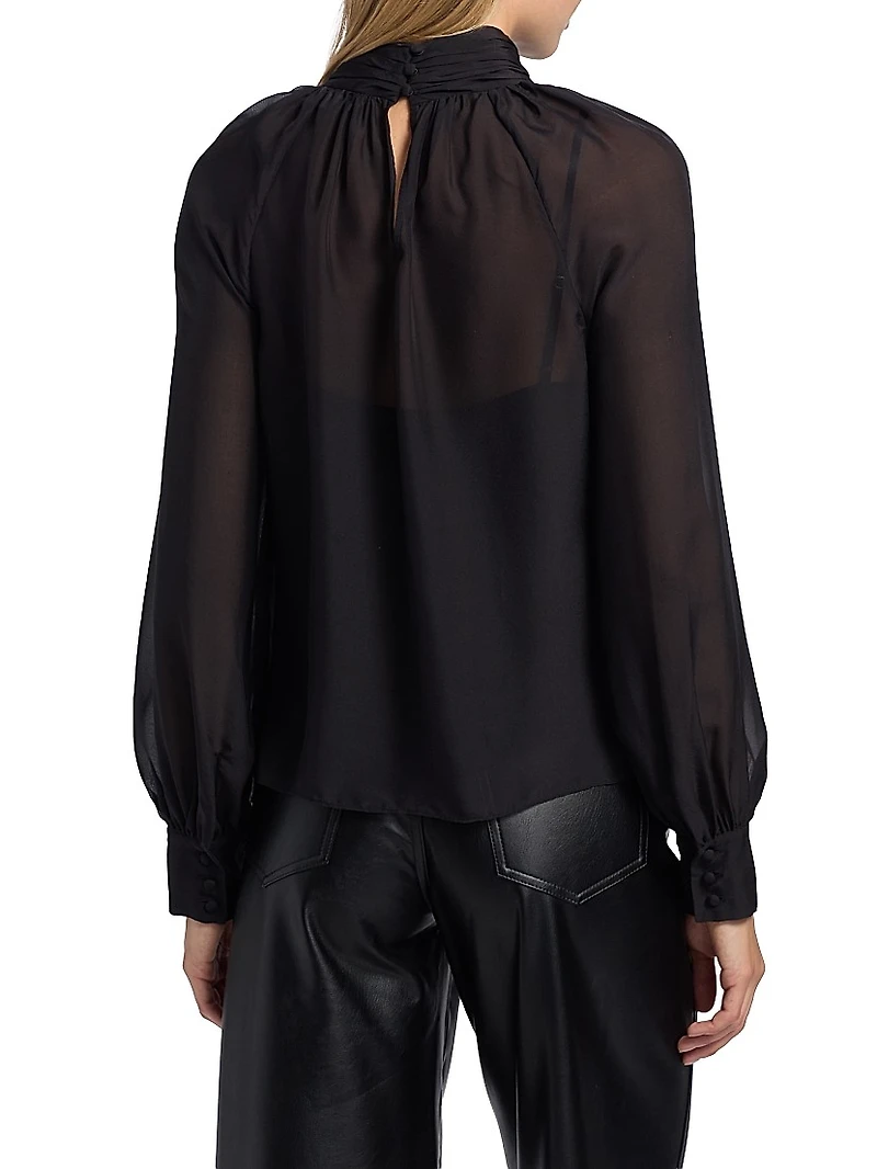 Alyssa Silk Blouse