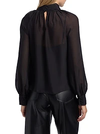 Alyssa Silk Blouse