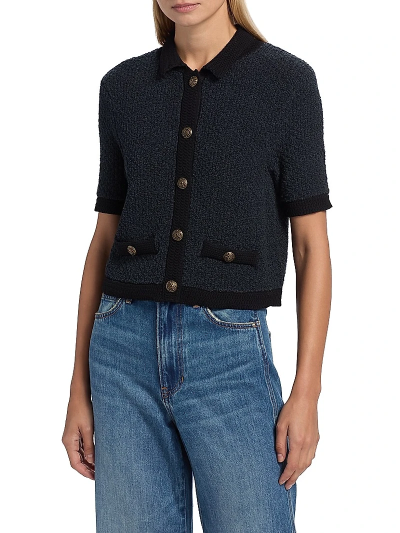 Marie Cotton-Blend Cardigan