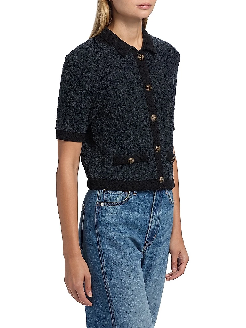 Marie Cotton-Blend Cardigan