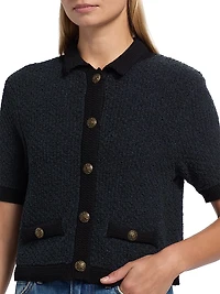 Marie Cotton-Blend Cardigan