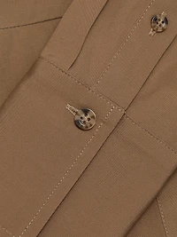 Honora Stretch Cotton Midi-Shirtdress