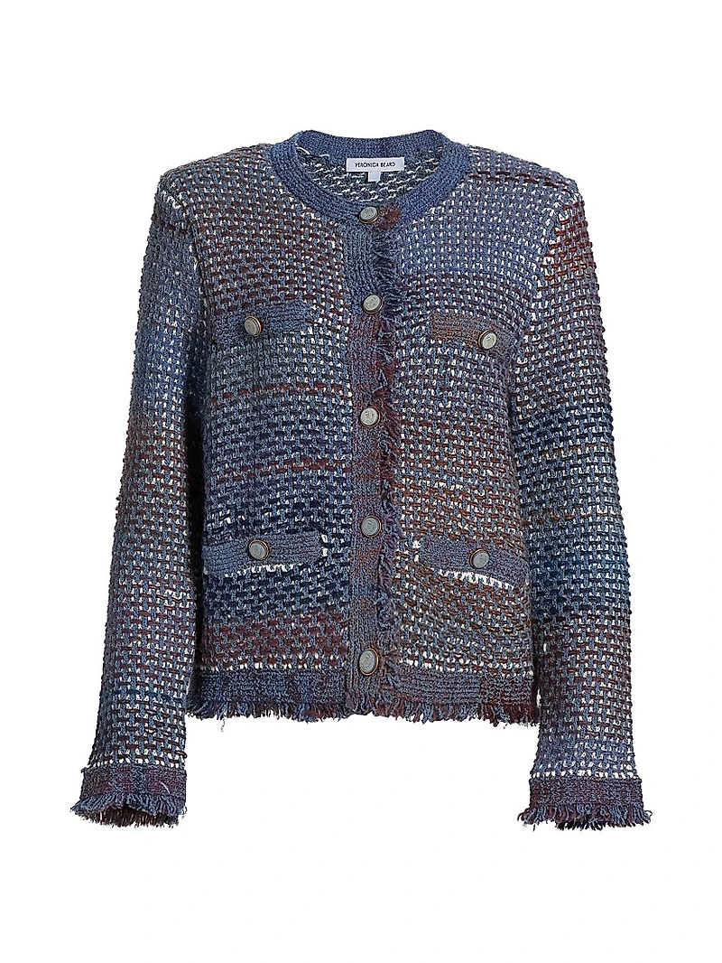 Sariyah Cotton-Blend Knit Jacket