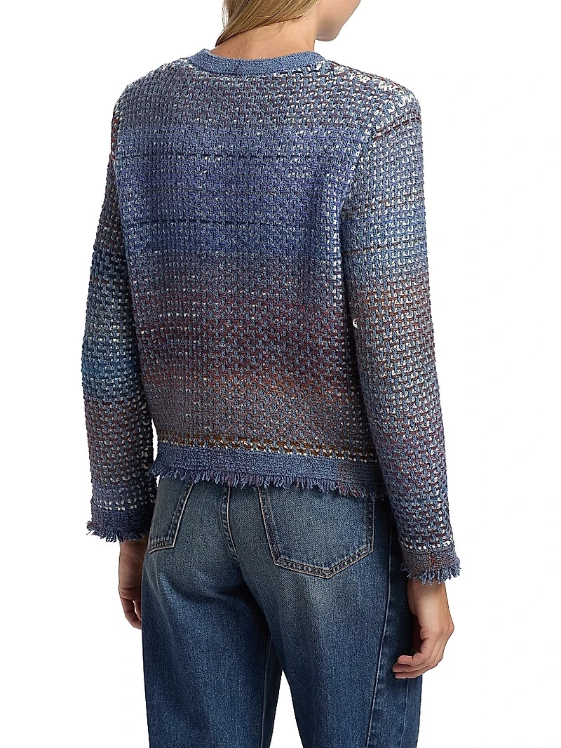 Sariyah Cotton-Blend Knit Jacket