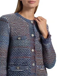 Sariyah Cotton-Blend Knit Jacket