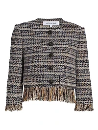 Lyons Tweed Fringe Jacket
