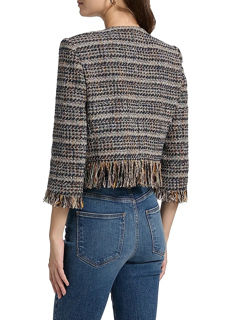 Lyons Tweed Fringe Jacket