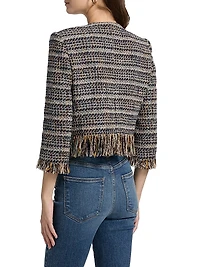 Lyons Tweed Fringe Jacket