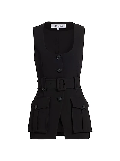 Becker Belted Vest