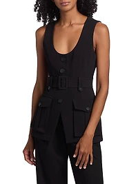Becker Belted Vest
