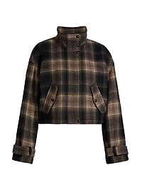 Bateman Check Wool-Blend Jacket