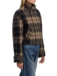 Bateman Check Wool-Blend Jacket