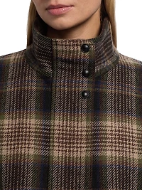 Bateman Check Wool-Blend Jacket