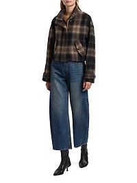 Bateman Check Wool-Blend Jacket