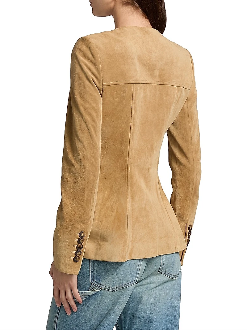 Orrin Suede Cargo Jacket