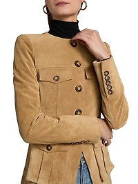 Orrin Suede Cargo Jacket