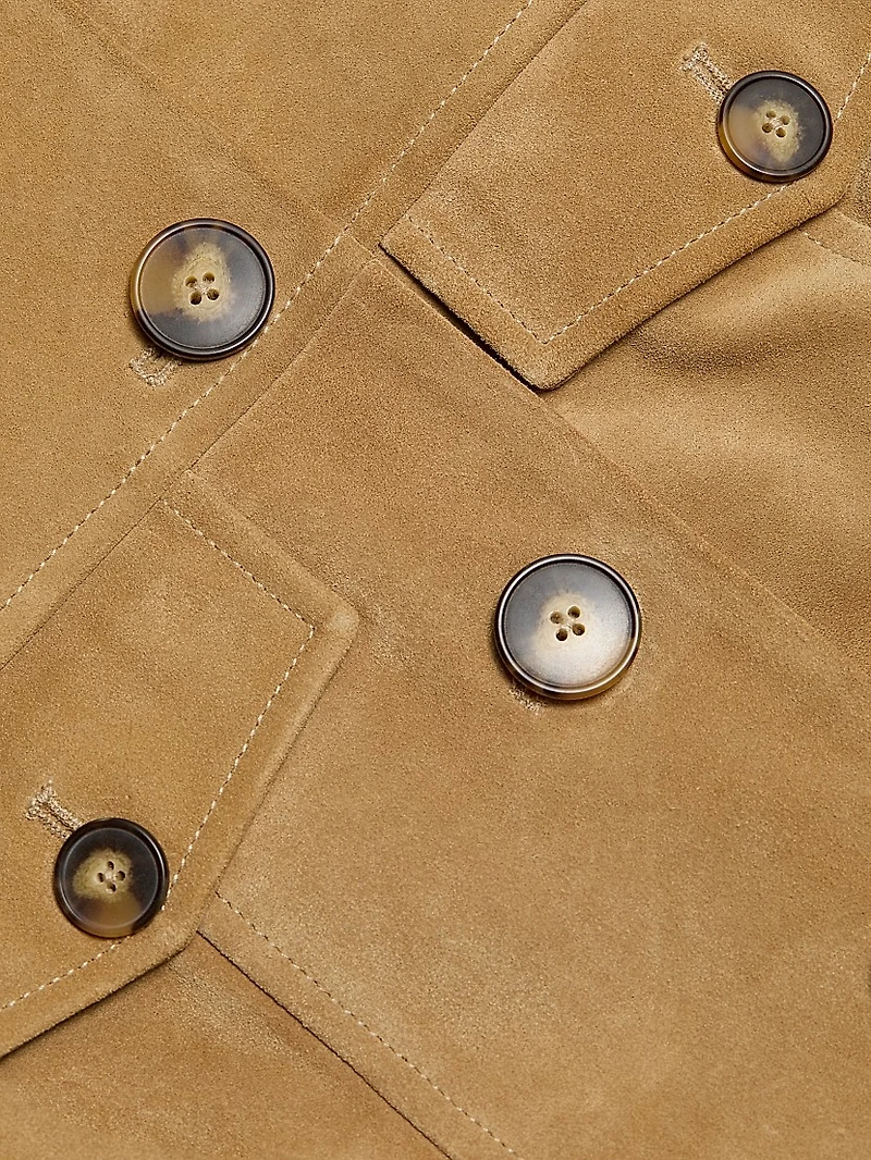 Orrin Suede Cargo Jacket