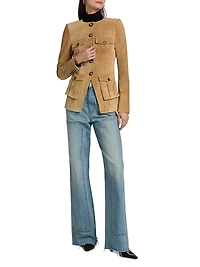 Orrin Suede Cargo Jacket