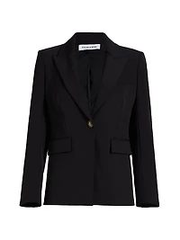 Naira Peak Lapel Dickey Jacket