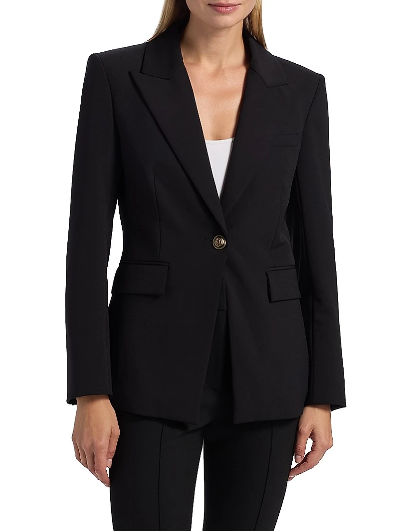 Naira Peak Lapel Dickey Jacket