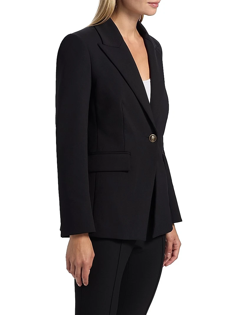 Naira Peak Lapel Dickey Jacket