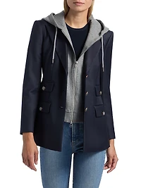 Stretch-Cotton-Blend Hoodie Dickey