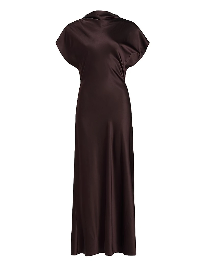 Redgrave Silk-Blend Maxi Dress
