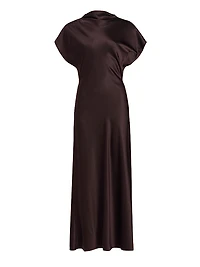 Redgrave Silk-Blend Maxi Dress