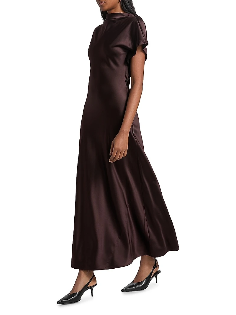 Redgrave Silk-Blend Maxi Dress