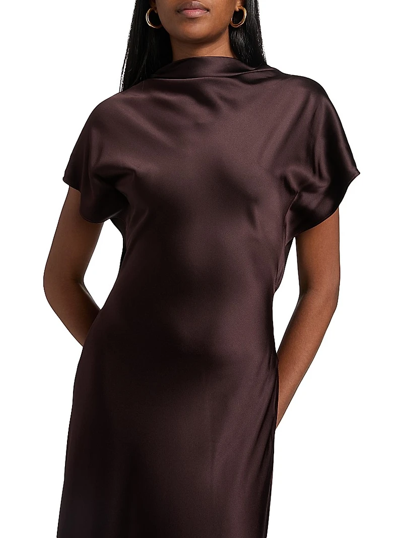 Redgrave Silk-Blend Maxi Dress