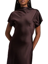 Redgrave Silk-Blend Maxi Dress