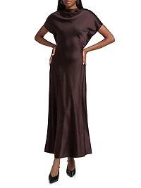 Redgrave Silk-Blend Maxi Dress