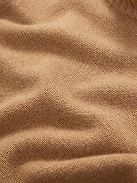 Mazzy Cashmere Sleeveless Turtleneck Top