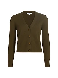 Solene Cashmere V-Neck Cardigan