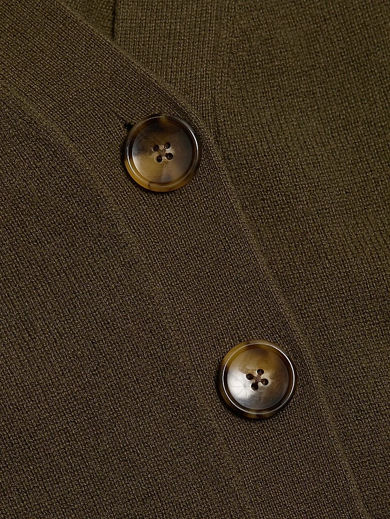 Solene Cashmere V-Neck Cardigan